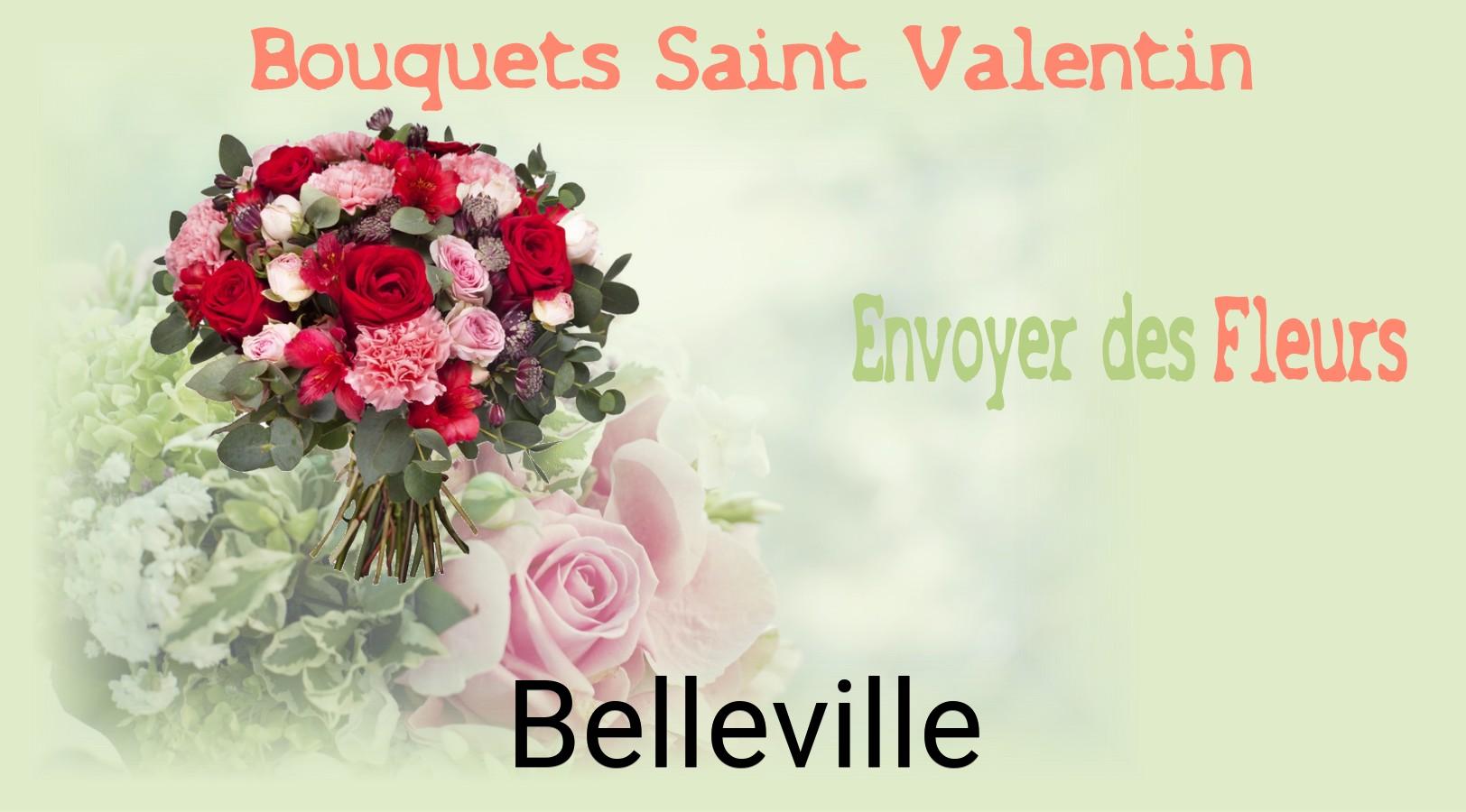Roses de Saint-Valentin livrées à Belleville